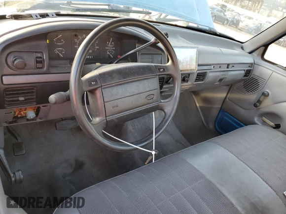 1995 Ford F-150 with VIN 1FTEF15Y4SLB43107, listed as a Copart auction lot 89071835 with 215,831 mi miles and Salvage Title. Bid and sale history available at carsss.com. Image 8.