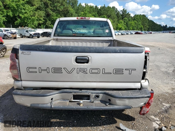 2005 Chevrolet Silverado 1500 Work Truck z VIN 1GCEC19X45Z276414, wystawiony jako Copart lot #59191075 z przebiegiem 196 973 mil mil oraz Szkoda całkowita • Salvage title. Historia ofert i sprzedaży dostępna na DreamBid. Obrazek 6.