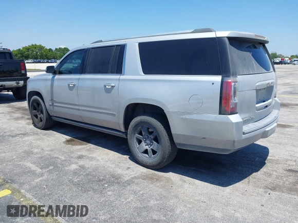 2016 GMC Yukon XL Denali with VIN 1GKS2HKJXGR423556, listed as a IAAI auction lot 42145970 with 118,436 mi miles. Bid and sale history available at carsss.com. Image 3.