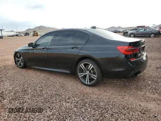 2019 BMW 7 Series 740i с VIN WBA7E2C55KB454929, выставлен на аукционе Copart как лот 49166235 с пробегом 57 051 миль миль и Списание • Salvage title. История ставок и продаж доступна на DreamBid. Изображение 2.