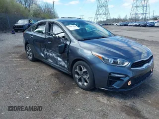 2019 Kia Forte LXS with VIN 3KPF24AD2KE098486, listed as a IAAI auction lot 41897144 with 30,756 mi miles. Bid and sale history available at carsss.com. Image 1.