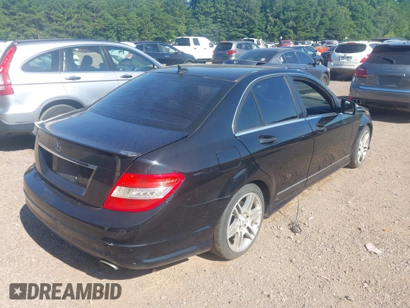 2008 Mercedes-Benz C 350 Sport with VIN WDDGF56X58F163661, listed as a IAAI auction lot 42613647 with 294,501 mi miles and . Bid and sale history available at DreamBid. Image 4.