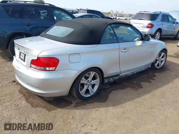 2010 BMW 1 Series 128i with VIN WBAUL7C58AVJ78135, listed as a IAAI auction lot 41615767 with 107,384 mi miles and . Bid and sale history available at DreamBid. Image 4.