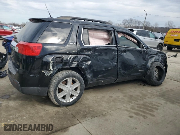 2012 GMC Terrain SLE-2 with VIN 2GKFLTEK6C6342470, listed as a Copart auction lot 49985825 with 98,136 mi miles and Non repairable. Bid and sale history available at DreamBid. Image 3.