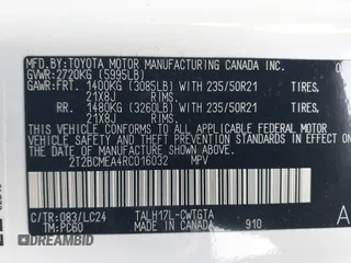 2024 Lexus RX 500h F Sport Performance z VIN 2T2BCMEA4RC016032, wystawiony jako IAAI lot #41464306 z przebiegiem 13 338 mil mil oraz . Historia ofert i sprzedaży dostępna na DreamBid. Obrazek 9.