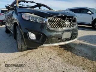 2018 Kia Sorento SX Limited z VIN 5XYPKDA56JG350559, wystawiony jako Copart lot #87264904 z przebiegiem Nie podano mil oraz Nie do naprawy • Non repairable. Historia ofert i sprzedaży dostępna na DreamBid. Obrazek 12.