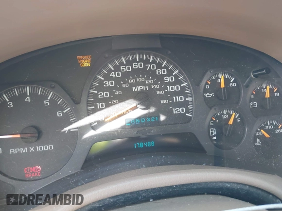 2004 Chevrolet TrailBlazer LS with VIN 1GNDT13S842389970, listed as a IAAI auction lot 40377507 with 178,488 mi miles and . Bid and sale history available at DreamBid. Image 7.