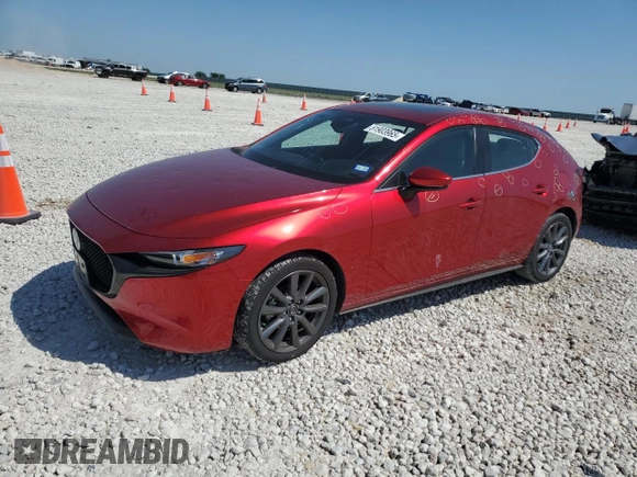 2024 Mazda 3 S Preferred with VIN JM1BPALM2R1701848, listed as a Copart auction lot 51903965 with 6,993 mi miles and Clean title. Bid and sale history available at DreamBid. Image 1.