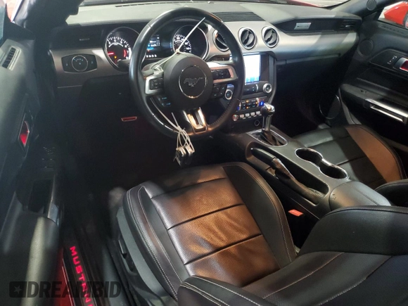 2022 Ford Mustang EcoBoost with VIN 1FATP8UH2N5103606, listed as a Copart auction lot 67650334 with 18,447 mi miles and Salvage Title. Bid and sale history available at carsss.com. Image 8.
