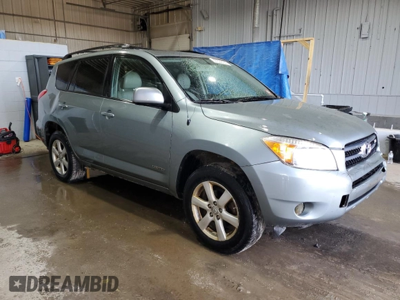2008 Toyota RAV4 Ltd with VIN JTMBK31V385064708, listed as a Copart auction lot 47539185 with 248,559 mi miles and Salvage Title. Bid and sale history available at carsss.com. Image 4.