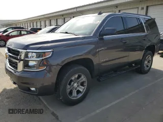 2017 Chevrolet Tahoe LT with VIN 1GNSKBKC6HR275828, listed as a Copart auction lot 55040285 with 117,437 mi miles and Salvage title. Bid and sale history available at DreamBid. Image 1.