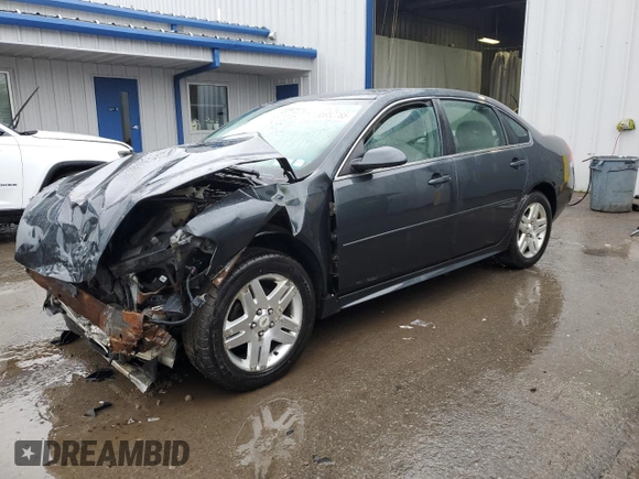 2015 Chevrolet Impala LT with VIN 2G1WB5E35F1147621, listed as a Copart auction lot 55952765 with 130,212 mi miles and Salvage title. Bid and sale history available at DreamBid. Image 1.