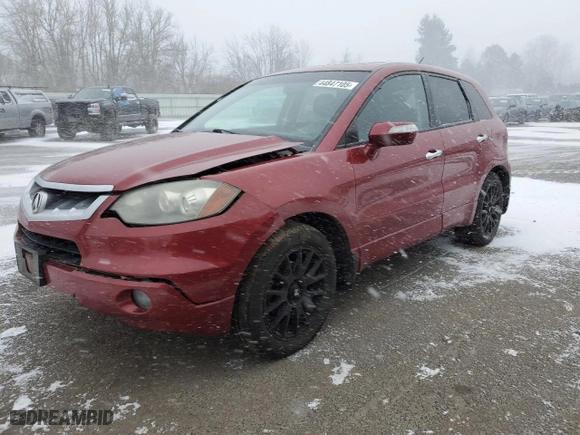 2008 Acura RDX Tech Pkg with VIN 5J8TB18558A019129, listed as a Copart auction lot 44847105 with 144,959 mi miles and Salvage Title. Bid and sale history available at carsss.com. Image 1.