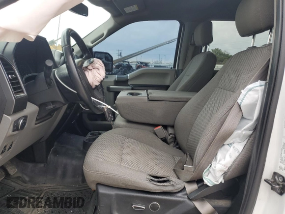 2018 Ford F-150 XL with VIN 1FTEW1E54JFA51448, listed as a Copart auction lot 49823785 with 95,996 mi miles and Salvage Title. Bid and sale history available at carsss.com. Image 7.
