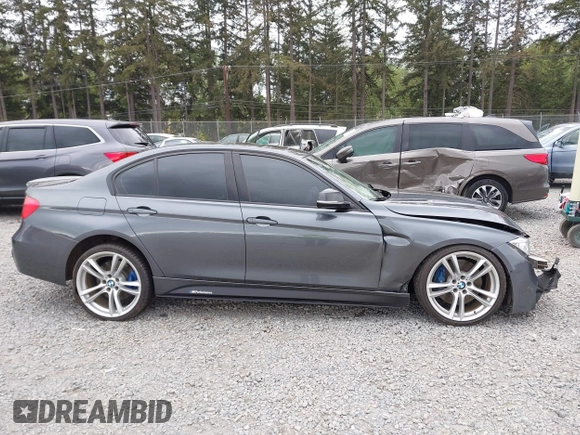 2015 BMW 3 Series 335i xDrive with VIN WBA3B9C56F5A48293, listed as a IAAI auction lot 42253956 with 83,332 mi miles and . Bid and sale history available at DreamBid. Image 14.