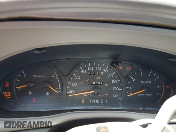 1997 Mercury Sable GS z VIN 1MELM50U6VG652538, wystawiony jako Copart lot #73302644 z przebiegiem 138 637 mil mil oraz Szkody całkowita. Historia ofert i sprzedaży dostępna na DreamBid. Obrazek 9.