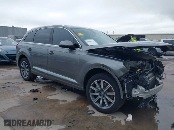 2017 Audi Q7 Premium Plus z VIN WA1LAAF77HD056813, wystawiony jako IAAI lot #42086340 z przebiegiem 83 774 mil mil oraz . Historia ofert i sprzedaży dostępna na DreamBid. Obrazek 1.