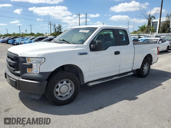 2016 Ford F-150 XL with VIN 1FTEX1C8XGFA20210, listed as a Copart auction lot 46838285 with 249,038 mi miles and Salvage title. Bid and sale history available at DreamBid. Image 1.