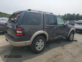 2006 Ford Explorer Eddie Bauer with VIN 1FMEU74E86UB52291, listed as a Copart auction lot 59414305 with 111,117 mi miles and Salvage title. Bid and sale history available at DreamBid. Image 3.