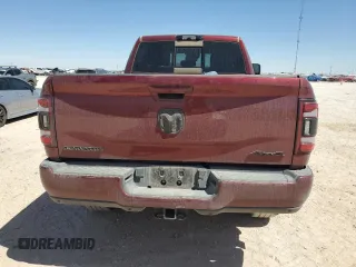 2024 Ram 2500 Laramie with VIN 3C6UR5FL9RG162974, listed as a Copart auction lot 50081095 with 8,776 mi miles and Salvage title. Bid and sale history available at DreamBid. Image 6.
