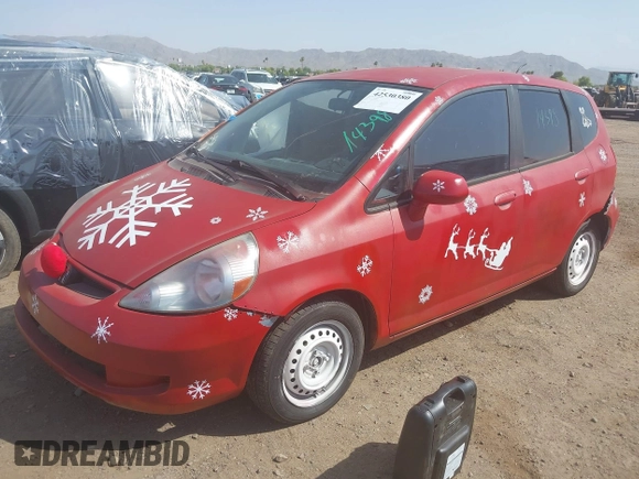 2007 Honda Fit with VIN JHMGD38417S055811, listed as a IAAI auction lot 42530380 with 196,891 mi miles and . Bid and sale history available at DreamBid. Image 2.