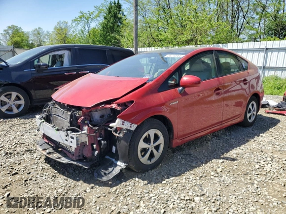 2012 Toyota Prius One with VIN JTDKN3DU2C5431388, listed as a Copart auction lot 55210905 with 129,114 mi miles and Clean Title. Bid and sale history available at DreamBid. Image 1.