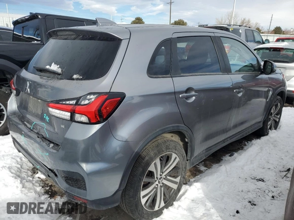 2020 Mitsubishi Outlander Sport ES 2.0 with VIN JA4AR3AU7LU028494, listed as a Copart auction lot 41793695 with 75,549 mi miles and Salvage Title. Bid and sale history available at carsss.com. Image 3.