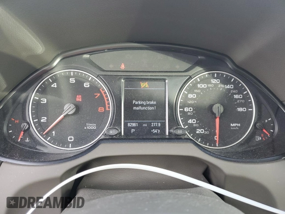 2010 Audi Q5 Prestige с VIN WA1VKBFP2AA096770, выставлен на аукционе Copart как лот 81113404 с пробегом 82 961 миль миль и Списание • Salvage title. История ставок и продаж доступна на DreamBid. Изображение 9.