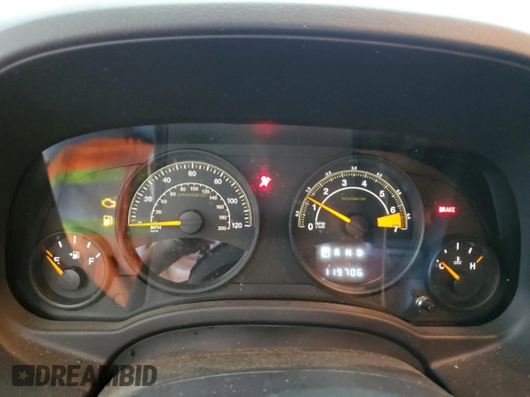 2016 Jeep Compass Sport z VIN 1C4NJDBB5GD631063, wystawiony jako Copart lot #62056385 z przebiegiem 119 706 mil mil oraz Szkoda całkowita • Salvage title. Historia ofert i sprzedaży dostępna na DreamBid. Obrazek 9.