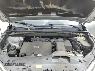 2018 Toyota Highlander LE with VIN 5TDZZRFH2JS284129, listed as a Copart auction lot 58466295 with 130,269 mi miles and Salvage title. Bid and sale history available at DreamBid. Image 12.