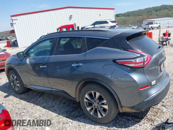 2018 Nissan Murano S with VIN 5N1AZ2MH6JN124070, listed as a IAAI auction lot 41983722 with 126,522 mi miles and . Bid and sale history available at DreamBid. Image 14.