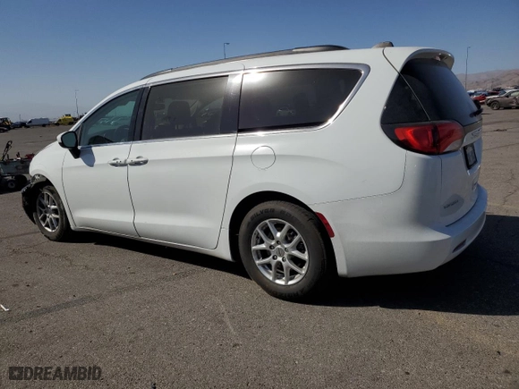 2021 Chrysler Voyager LXI with VIN 2C4RC1DGXMR551253, listed as a Copart auction lot 76611384 with 75,735 mi miles and Salvage Title. Bid and sale history available at carsss.com. Image 2.
