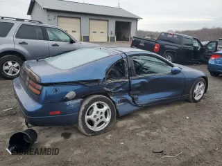 1992 Nissan 300ZX z VIN JN1RZ26H9NX522195, wystawiony jako Copart lot #88170195 z przebiegiem 104 669 mil mil oraz Szkoda całkowita • Salvage title. Historia ofert i sprzedaży dostępna na DreamBid. Obrazek 3.