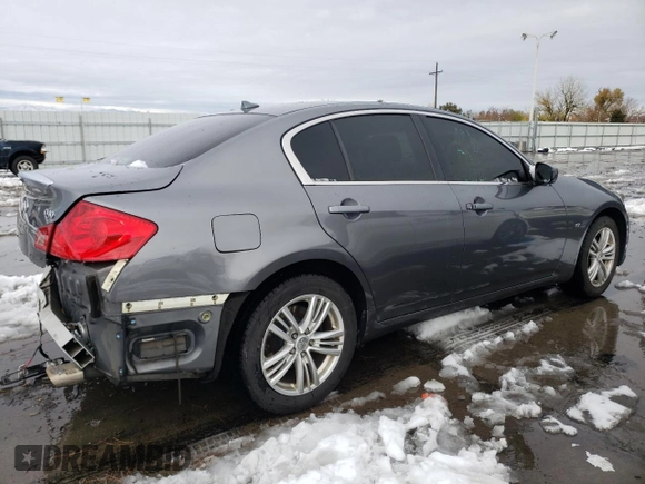 2015 Infiniti Q40 with VIN JN1CV6AR3FM521846, listed as a Copart auction lot 79340044 with 126,702 mi miles and Salvage Title. Bid and sale history available at carsss.com. Image 3.
