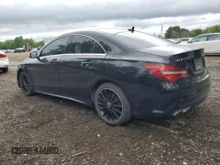 2018 Mercedes-Benz CLA 250 with VIN WDDSJ4GB1JN691277, listed as a Copart auction lot 60510125 with 55,180 mi miles and Clean title. Bid and sale history available at DreamBid. Image 2.