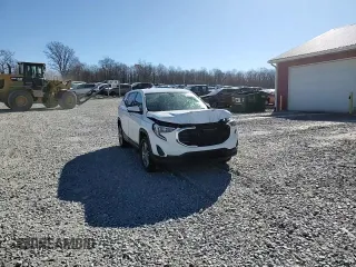 2018 GMC Terrain SLE z VIN 3GKALTEV5JL276569, wystawiony jako Copart lot #79777104 z przebiegiem 91 730 mil mil oraz Szkoda całkowita • Salvage title. Historia ofert i sprzedaży dostępna na DreamBid. Obrazek 14.