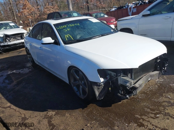2011 Audi A4 2.0T Premium Plus with VIN WAUFFAFL2BN052605, listed as a IAAI auction lot 40973844 with 120,849 mi miles. Bid and sale history available at carsss.com. Image 1.