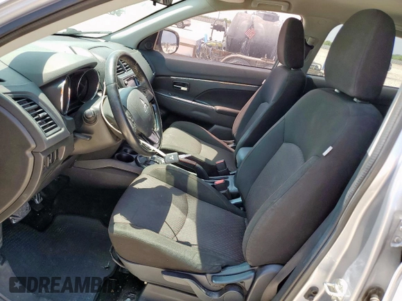 2017 Mitsubishi Outlander ES with VIN JA4AP3AU3HZ069902, listed as a Copart auction lot 57894455 with 184,416 mi miles and Salvage title. Bid and sale history available at DreamBid. Image 7.