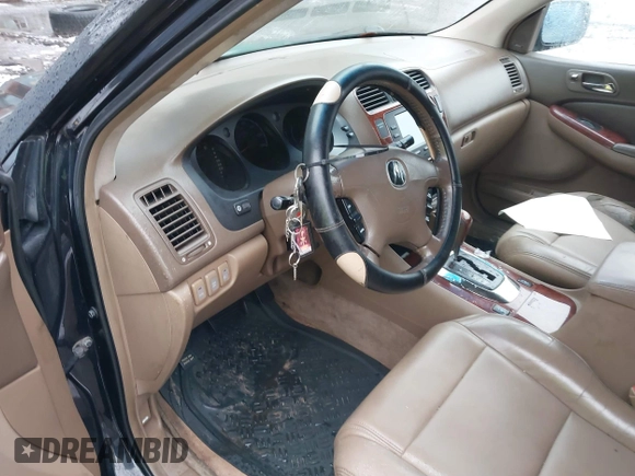 2004 Acura MDX Touring Pkg with VIN 2HNYD18684H532713, listed as a IAAI auction lot 41525616 with 219,241 mi miles. Bid and sale history available at carsss.com. Image 5.