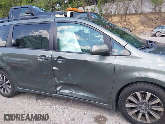 2018 Toyota Sienna XLE with VIN 5TDDZ3DC4JS189540, listed as a IAAI auction lot 42594973 with 103,374 mi miles and . Bid and sale history available at DreamBid. Image 13.