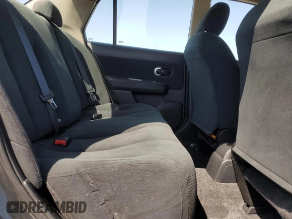 2011 Nissan Versa S with VIN 3N1BC1AP5BL442282, listed as a Copart auction lot 52713645 with 147,356 mi miles and Salvage title. Bid and sale history available at DreamBid. Image 10.
