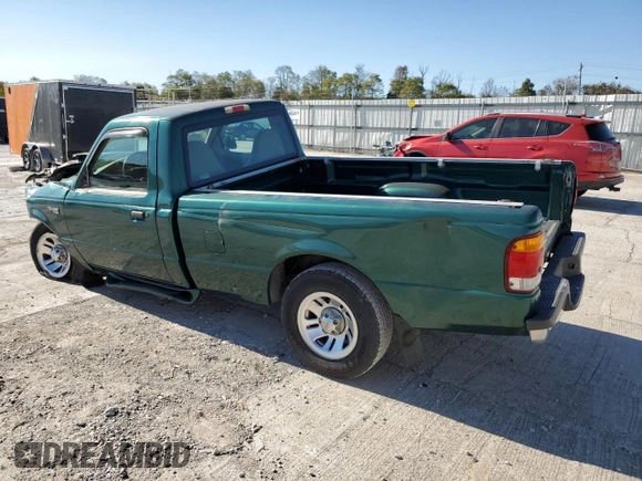 1999 Ford Ranger XL with VIN 1FTYR10VXXUA28191, listed as a Copart auction lot 75659254 with 72,719 mi miles and Salvage Title. Bid and sale history available at carsss.com. Image 2.