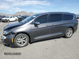 2017 Chrysler Pacifica Limited with VIN 2C4RC1GG2HR804955, listed as a Copart auction lot 74741074 with 117,936 mi miles and Salvage title. Bid and sale history available at DreamBid. Image 1.