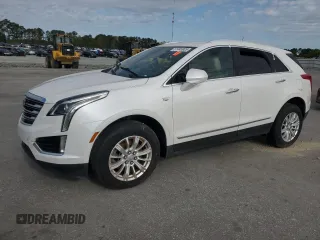 2017 Cadillac XT5 FWD with VIN 1GYKNARS9HZ122474, listed as a Copart auction lot 51445905 with 118,365 mi miles and Clean Title. Bid and sale history available at carsss.com. Image 1.