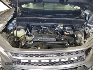 2025 Ford Bronco Sport Big Bend with VIN 3FMCR9BNXSRE35591, listed as a Copart auction lot 62601735 with 8,815 mi miles and Clean title. Bid and sale history available at DreamBid. Image 12.