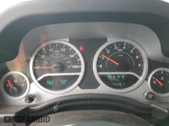 2007 Jeep Wrangler Sahara with VIN 1J4FA54107L184012, listed as a Copart auction lot 51386595 with 79,261 mi miles and Clean title. Bid and sale history available at DreamBid. Image 9.