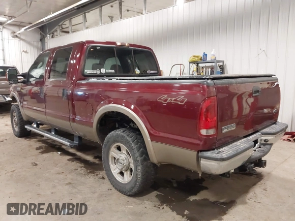 2005 Ford F-250 XL with VIN 1FTSW21P55EC24485, listed as a IAAI auction lot 41717423 with 117,214 mi miles and . Bid and sale history available at DreamBid. Image 3.