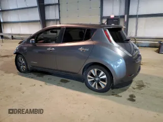 2015 Nissan LEAF SV with VIN 1N4AZ0CP4FC330885, listed as a Copart auction lot 72286732 with 31,960 mi miles. Bid and sale history available at carsss.com. Image 2.