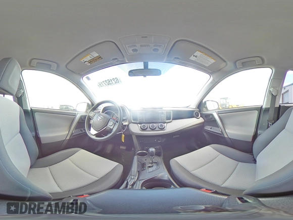 2015 Toyota RAV4 LE with VIN JTMBFREV9FD126259, listed as a Copart auction lot 62152715 with 30,953 mi miles and Salvage title. Bid and sale history available at DreamBid. Image 14.
