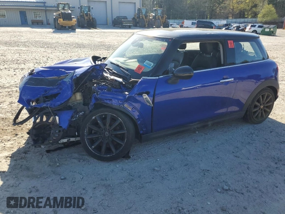 2019 MINI Hardtop Cooper S with VIN WMWXP7C52K2A50593, listed as a Copart auction lot 54985355 with Not Provided miles and Clean Title. Bid and sale history available at DreamBid. Image 1.